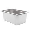 vidaXL Gastronormkantiner 2 st GN 1/1 200 mm rostfritt st&aring;l