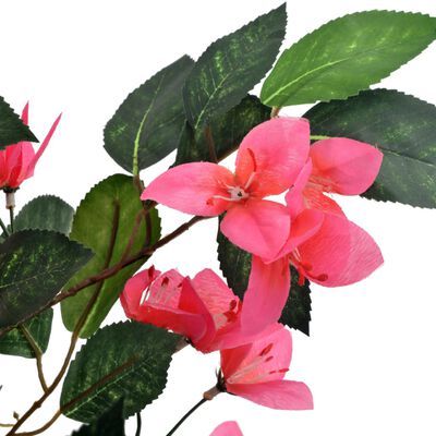 vidaXL Konstväxt Rododendron med kruka 165 cm rosa