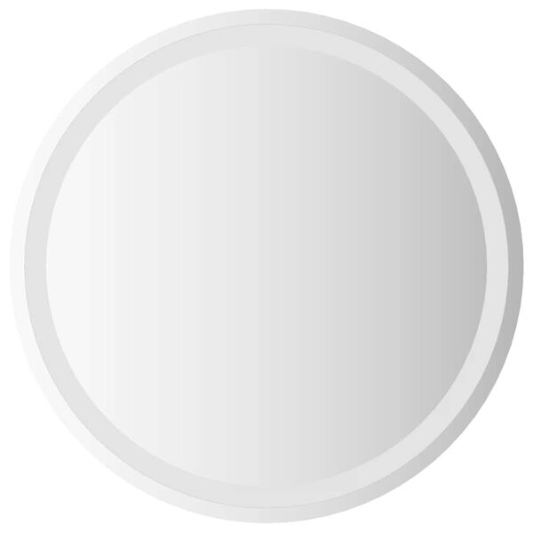 vidaXL Badrumsspegel LED 60 cm rund