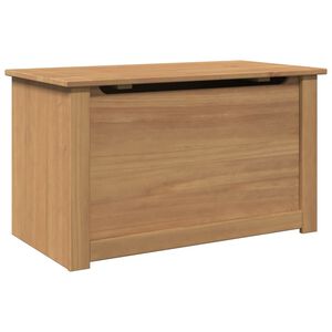 vidaXL F&ouml;rvaringsl&aring;da med lock PANAMA 79x42x46 cm massiv furu