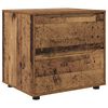 vidaXL F&ouml;rvaringssk&aring;p Gammalt tr&auml; 60 x 48 x 57 cm Konstruerat tr&auml;