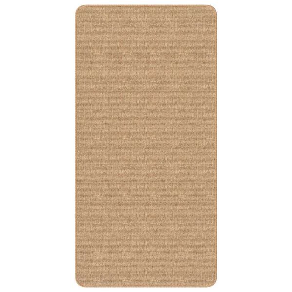 vidaXL Jutematta med latexundersida 80x160 cm naturlig