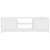 vidaXL Tv-b&auml;nk vit 120x30x37,5 cm konstruerat tr&auml;