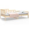 vidaXL Dagb&auml;dd utan madrass 90x190 cm massiv furu