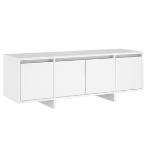 vidaXL Tv-b&auml;nk vit 120x30x40,5 cm konstruerat tr&auml;