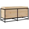 vidaXL Odlingsl&aring;da 100x40x50 cm massiv furu