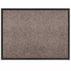 vidaXL D&ouml;rrmatta Beige 60 x 40 x 1.2 cm Teddytyg