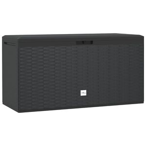 vidaXL Dynbox antracit 114x47x60 cm