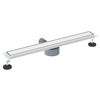 vidaXL Duschavlopp 2-i-1 med 360&deg; Siphon Silver 70 cm