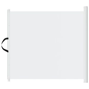 vidaXL Inf&auml;llbar husdjursgrind vit 102,5x125 cm