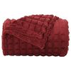 vidaXL Filtar 6 pcs Bordeaux R&ouml;d 270 x 240 cm Fleece
