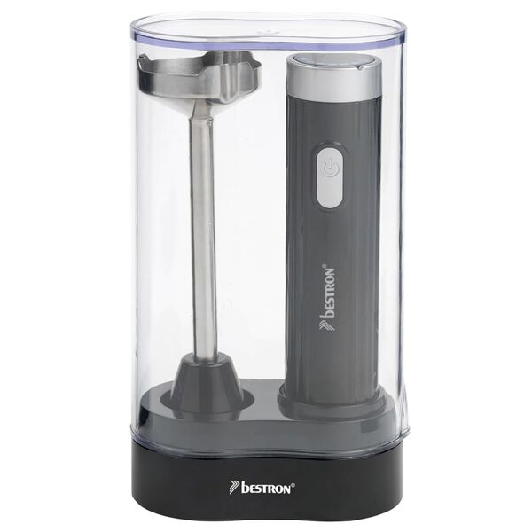 Bestron Stavmixer med f&ouml;rvaringsst&auml;ll 400 W Svart AHB400Z