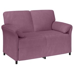 vidaXL 2-sits soffa Lila 138 x 83 x 95 cm Sammet