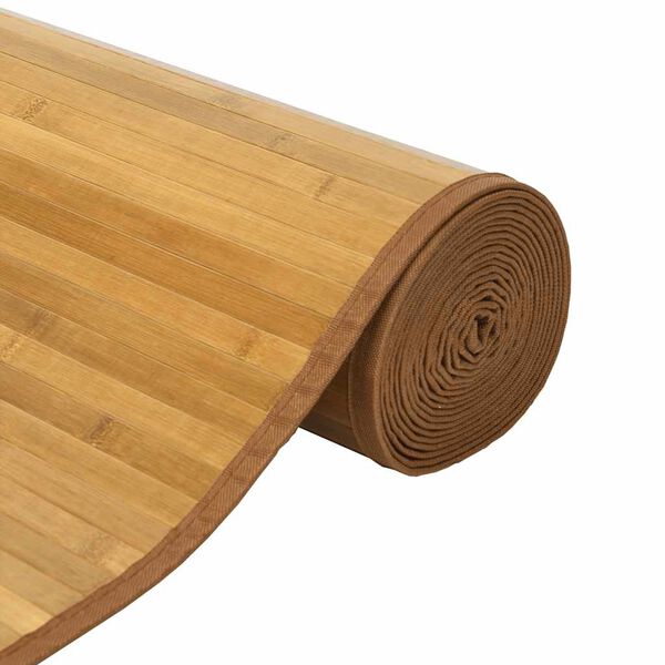 vidaXL Matta rektangul&auml;r naturlig 80x200 cm bambu