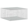 vidaXL Gabion med 3,5 mm tr&aring;d och 5x5 cm n&auml;t 100x100x50 cm