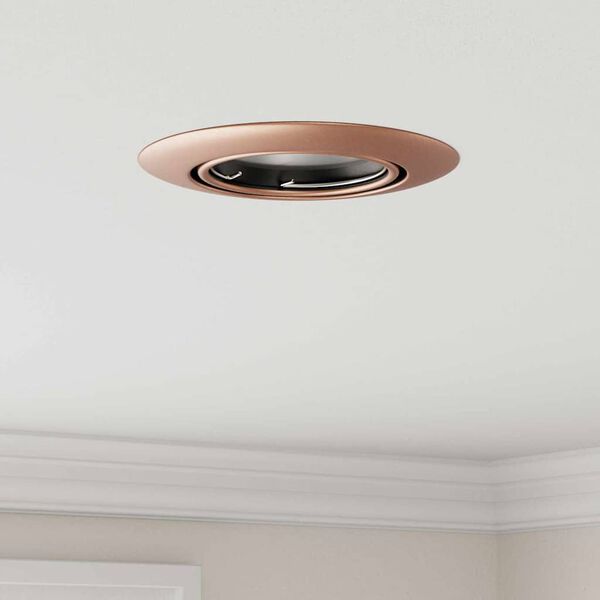 vidaXL Spotlight 12 pcs Koppar 9 x 9 x 2.5 cm Metall