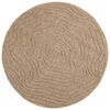 vidaXL Inomhus och utomhus matta AGIRA Naturlig &Oslash; 160 CM Polyester