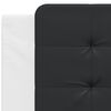 vidaXL Headboard Cushion "Zadar" Black and White 100 cm Faux Leather