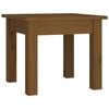 vidaXL Soffbord honungsbrun 35x35x30 cm massiv furu