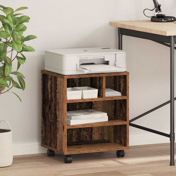 vidaXL Skrivarst&auml;ll Gammalt tr&auml; 41 x 32 x 48 cm Konstruerat tr&auml;