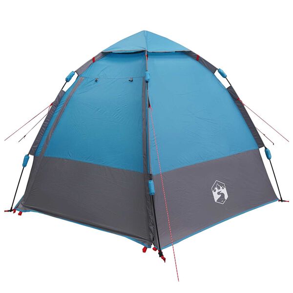 vidaXL Instant T&auml;lt med lagring Bl&aring; 280 x 280 x 160 cm St&aring;l