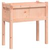 vidaXL Odlingsl&aring;da med ben 70x31x70 cm massivt douglastr&auml;