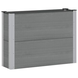 vidaXL Upph&ouml;jd odlingsl&aring;da Gr&aring; 100 x 30 x 72 cm
