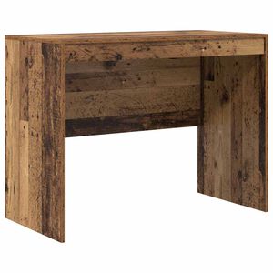 vidaXL Skrivbord Gammalt tr&auml; 100 x 50 x 76 cm