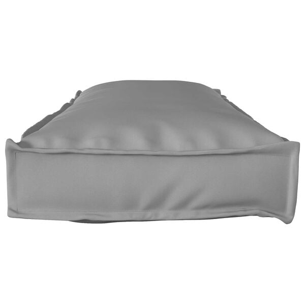 vidaXL Pallkuddset 2 pcs Gr&aring; 120 x 40 x 8 cm Oxford Tyg