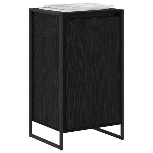 vidaXL Sideboard Svart Ek 43 x 36 x 75,5 cm Konstruerat tr&auml;