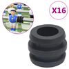 vidaXL Gummifj&auml;der f&ouml;r fotbollsbord med 15,9/16 mm stavar 16 st