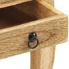 vidaXL Sängbord 28x28x46 cm massivt mangoträ