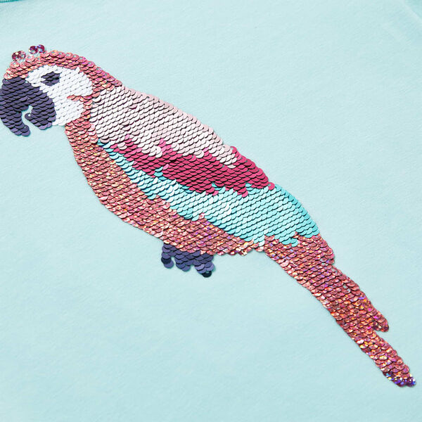 T-shirt för barn aquablå 104