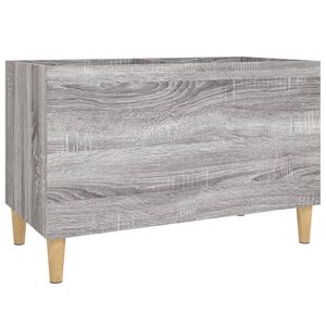 vidaXL Stereob&auml;nk gr&aring; sonoma 74,5x38x48 cm konstruerat tr&auml;