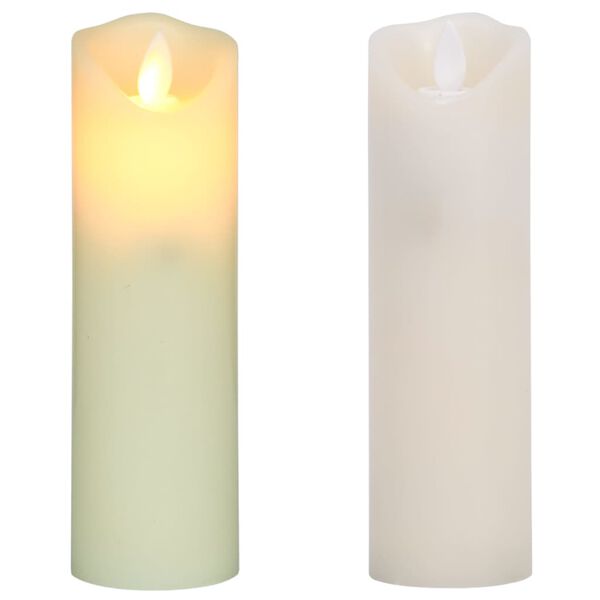 vidaXL Elektriska LED-ljus med timer och fjärrkontroll 5 st varmvit