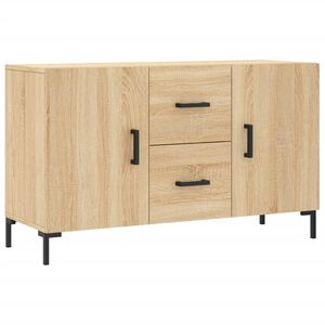 vidaXL Sk&auml;nk sonoma-ek 100x36x60 cm konstruerat tr&auml;