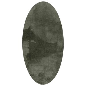 vidaXL Matta HUARTE Skogsgr&ouml;n 150 x 80 cm 100% Polyester