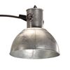vidaXL Golvlampa 25 W vintage silver 150 cm E27