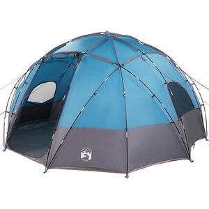 vidaXL Dome T&auml;lt med tak med lagring Bl&aring; 475 x 475 x 235 cm taffeta