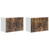 vidaXL Diskmaskin panel Kalmar 2 pcs R&ouml;kt ek 60 x 31 x 40 cm