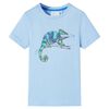 T-shirt med korta &auml;rmar f&ouml;r barn ljusbl&aring; 104