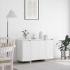vidaXL Sideboard Vit 120 x 41 x 75 cm Konstruerat tr&auml;