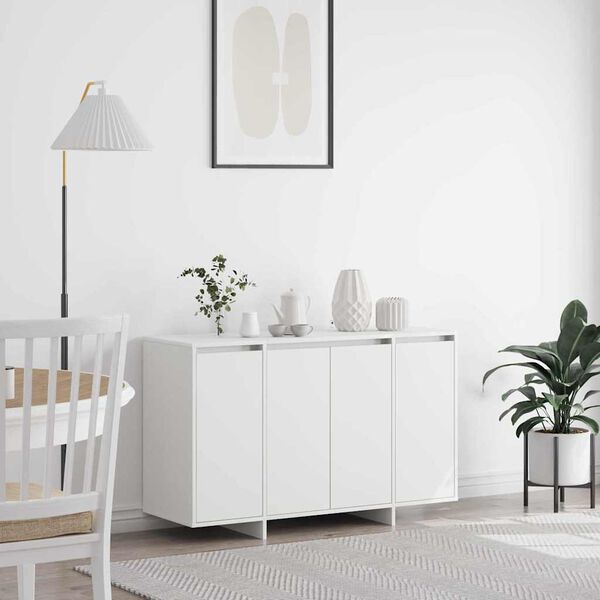 vidaXL Sideboard Vit 120 x 41 x 75 cm Konstruerat tr&auml;