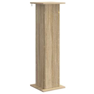 vidaXL V&auml;xtst&auml;ll Sonoma-ek 30,5 x 30 x 100,5 cm Konstruerat tr&auml;