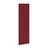 vidaXL Plisserad persienn Bordeaux r&ouml;d 60x200 cm tyg bredd 59,4 cm