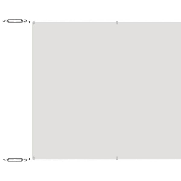 vidaXL Markis vertikal vit 180x1000 cm oxfordtyg