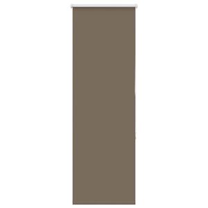 vidaXL M&ouml;rkl&auml;ggningsgardin kaffe 40x130 cm tyg bredd 35,7 cm polyester