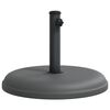 vidaXL Parasollfot f&ouml;r &Oslash;32/35/38 mm stolpar 15 kg rund