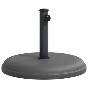 vidaXL Parasollfot f&ouml;r &Oslash;32/35/38 mm stolpar 15 kg rund