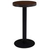 vidaXL Bistrobord m&ouml;rkbrun 40 cm MDF
